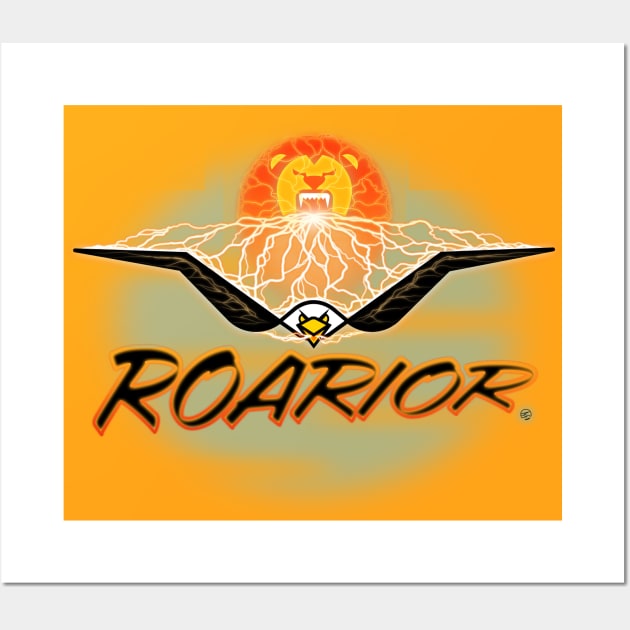 Roarior Eagle Wall Art by Sanford Studio